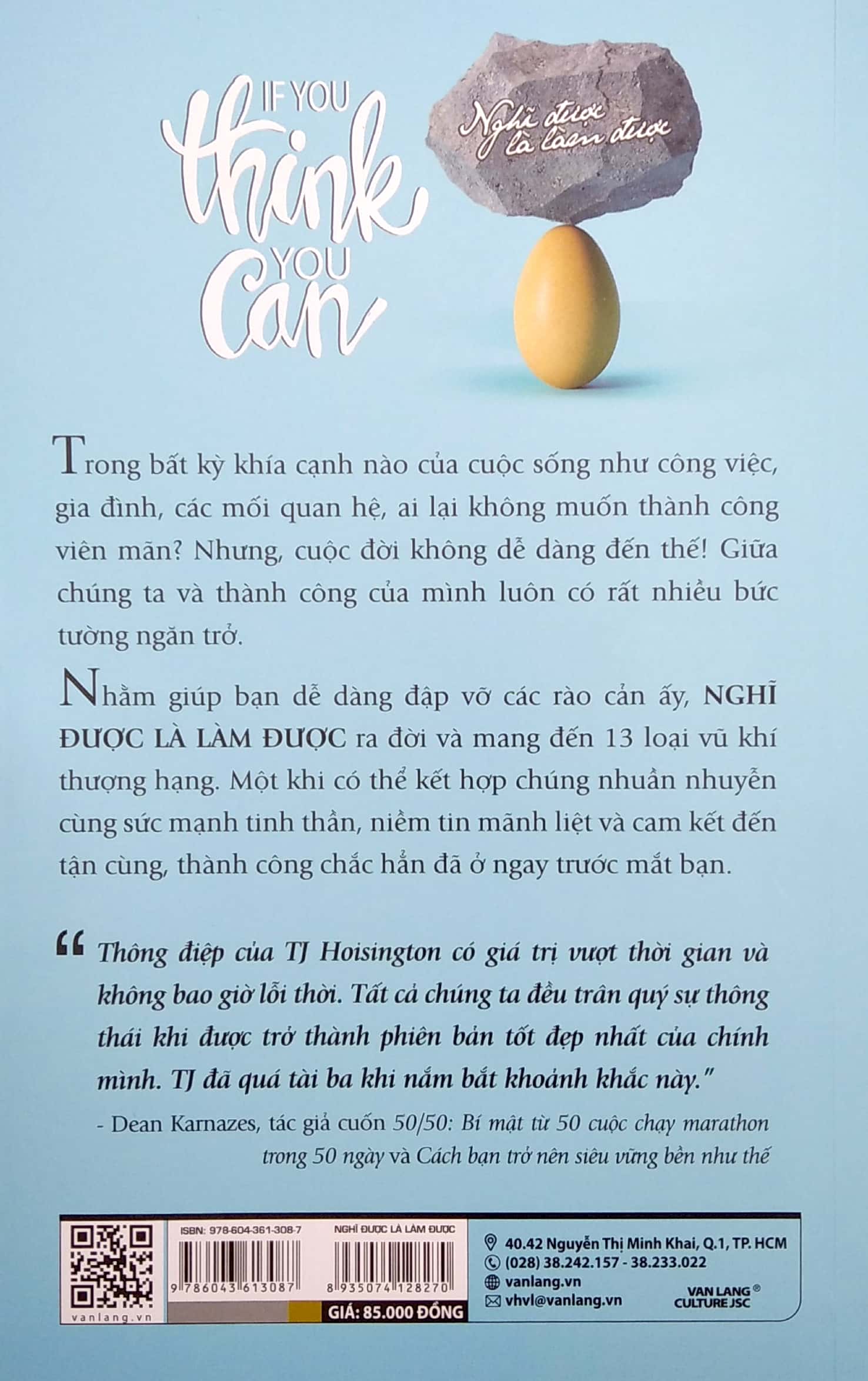 nghĩ được là làm được -13 quy luật chi phối thành công