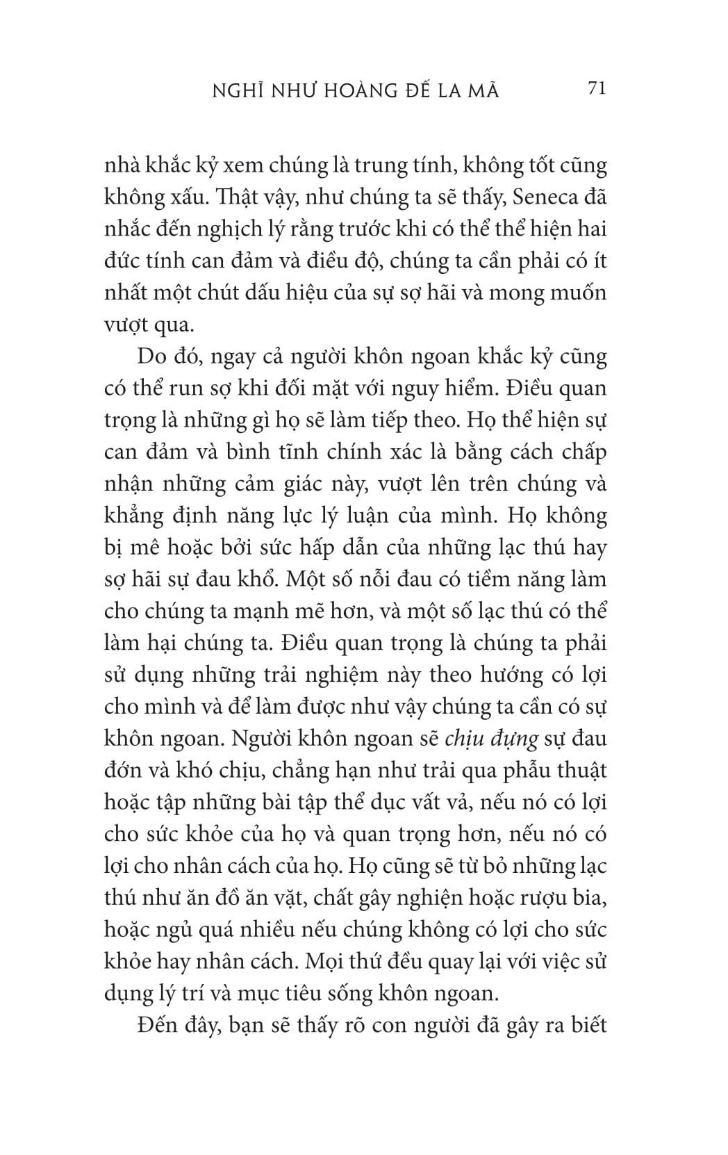 nghĩ như hoàng đế la mã: triết lý khắc kỷ của marcus aurelius