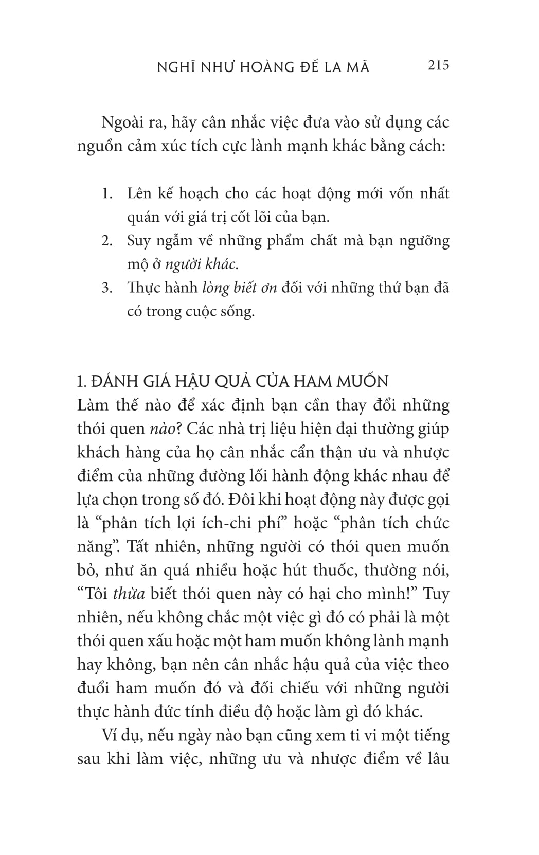 nghĩ như hoàng đế la mã: triết lý khắc kỷ của marcus aurelius