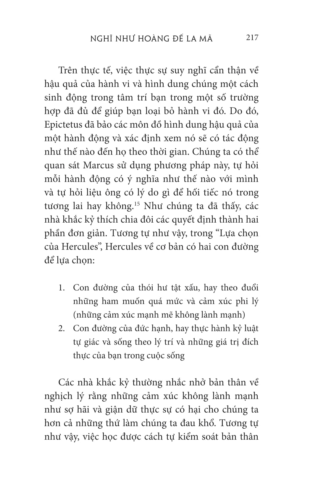 nghĩ như hoàng đế la mã: triết lý khắc kỷ của marcus aurelius