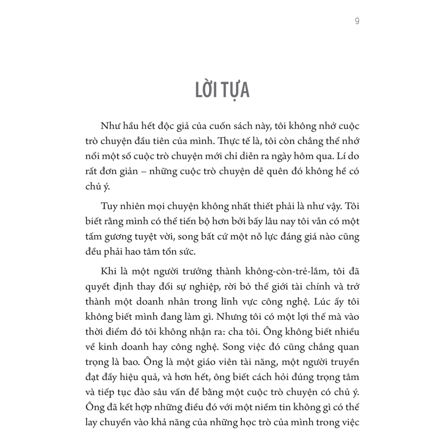 nghĩ, nói, trưởng thành và làm nên sự nghiệp