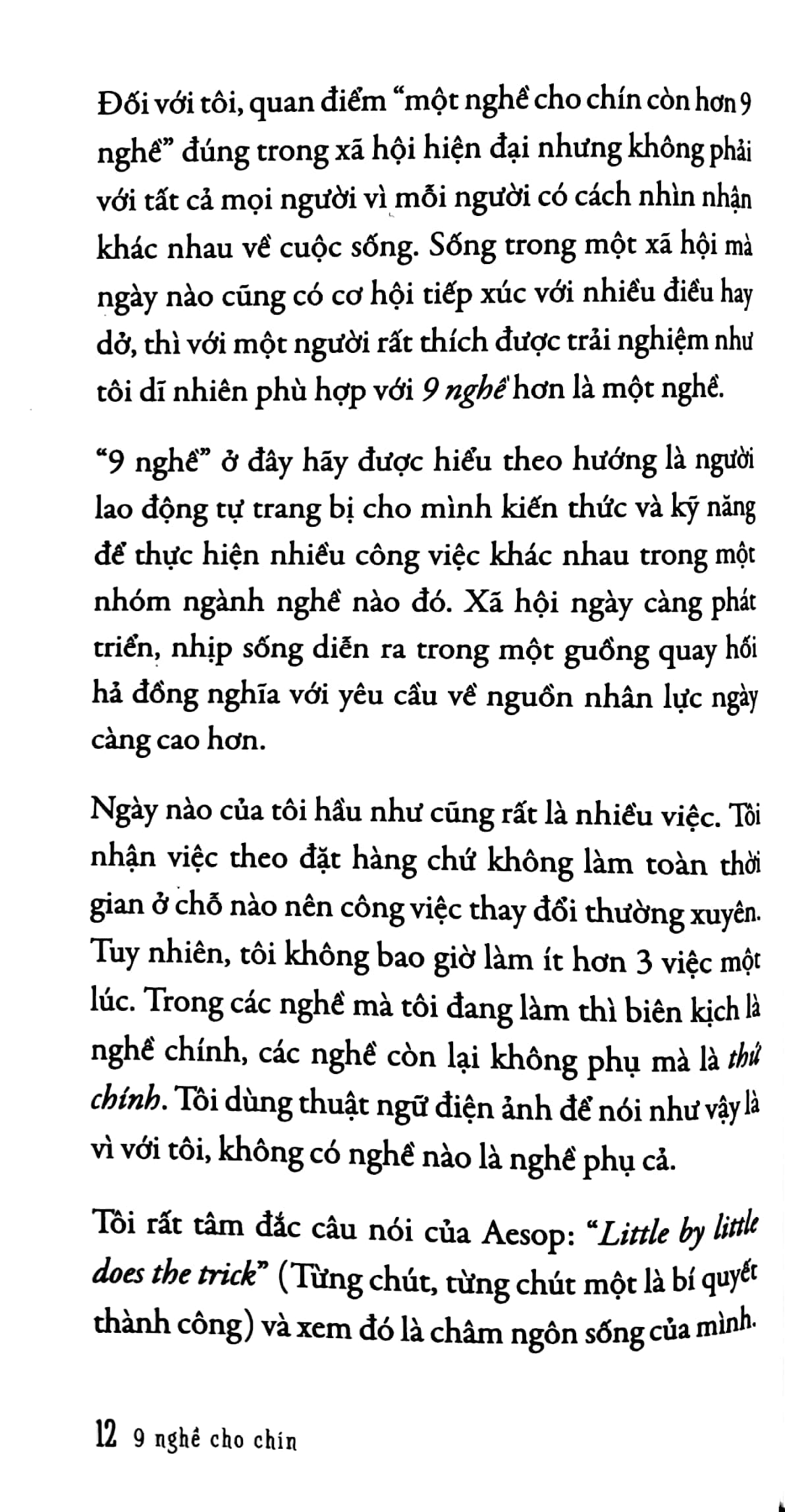 nghĩ thử làm thật - 9 nghề cho chín