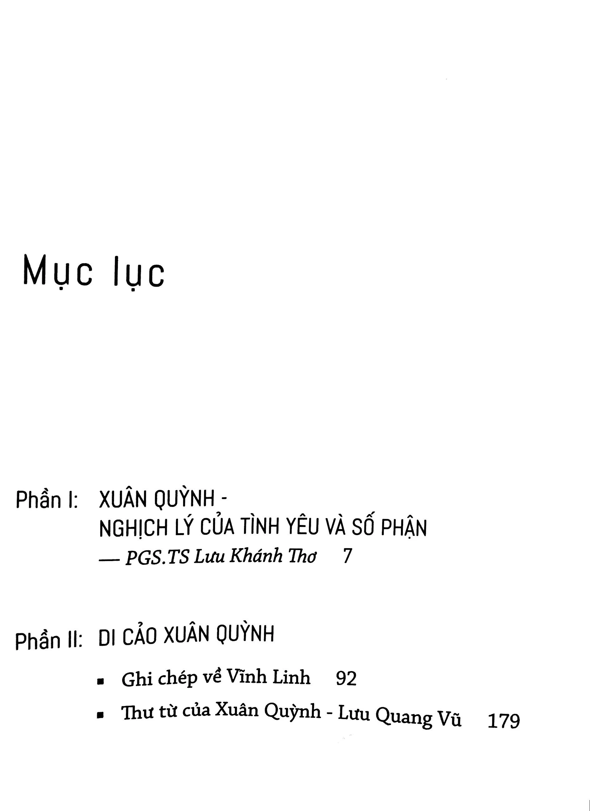 nghịch lý của tình yêu và số phận - xuân quỳnh