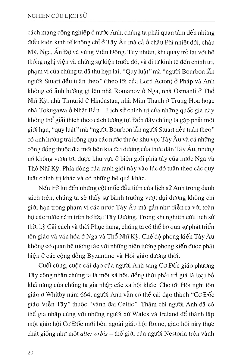 nghiên cứu lịch sử - bản tóm lược của d c somervell