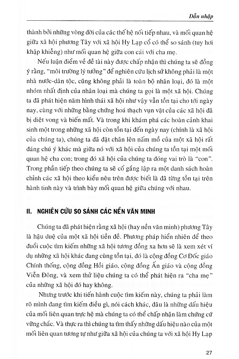 nghiên cứu lịch sử - bản tóm lược của d c somervell