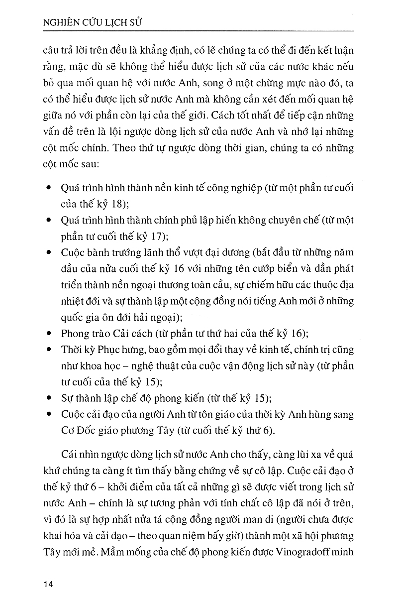 nghiên cứu lịch sử - bản tóm lược của d c somervell