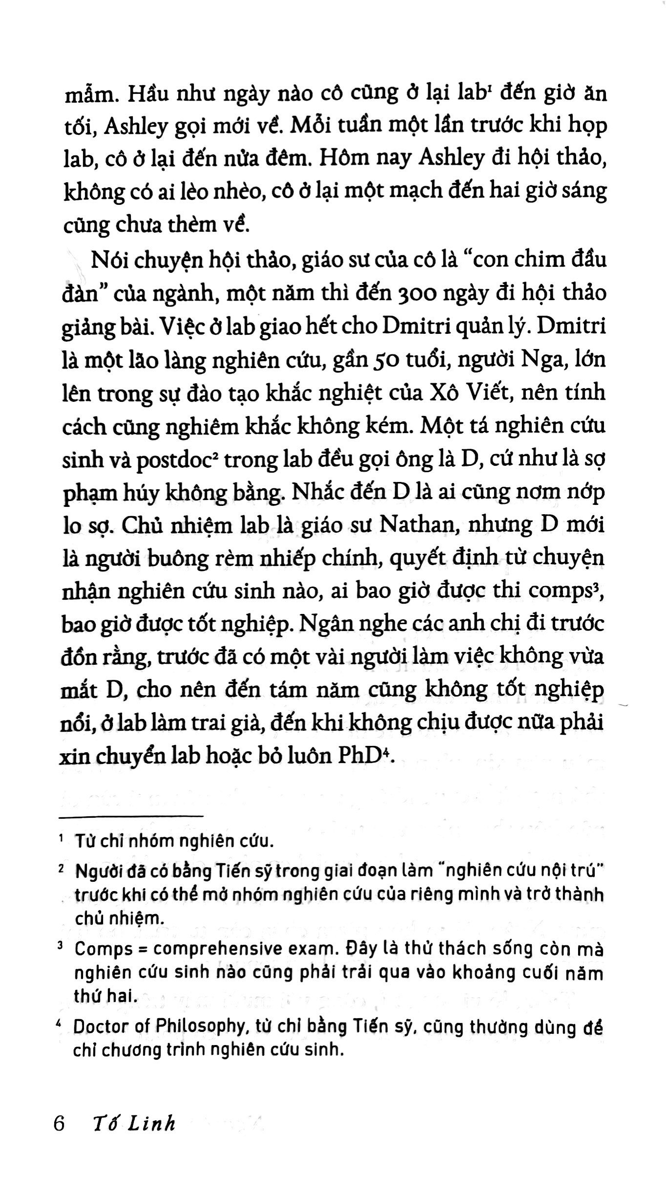 nghiên cứu sinh