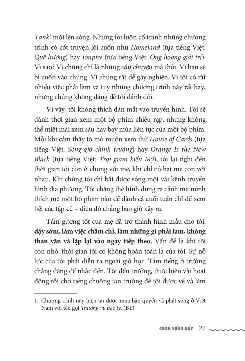 nghiến răng nỗ lực, vươn lên dẫn đầu