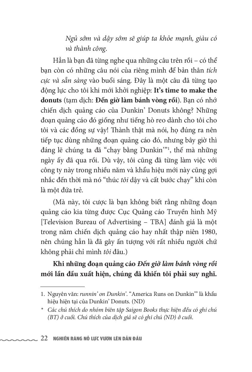 nghiến răng nỗ lực, vươn lên dẫn đầu