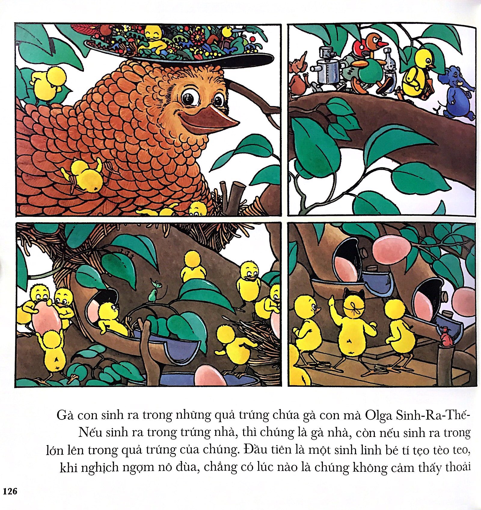 nghìn bí mật của gà con