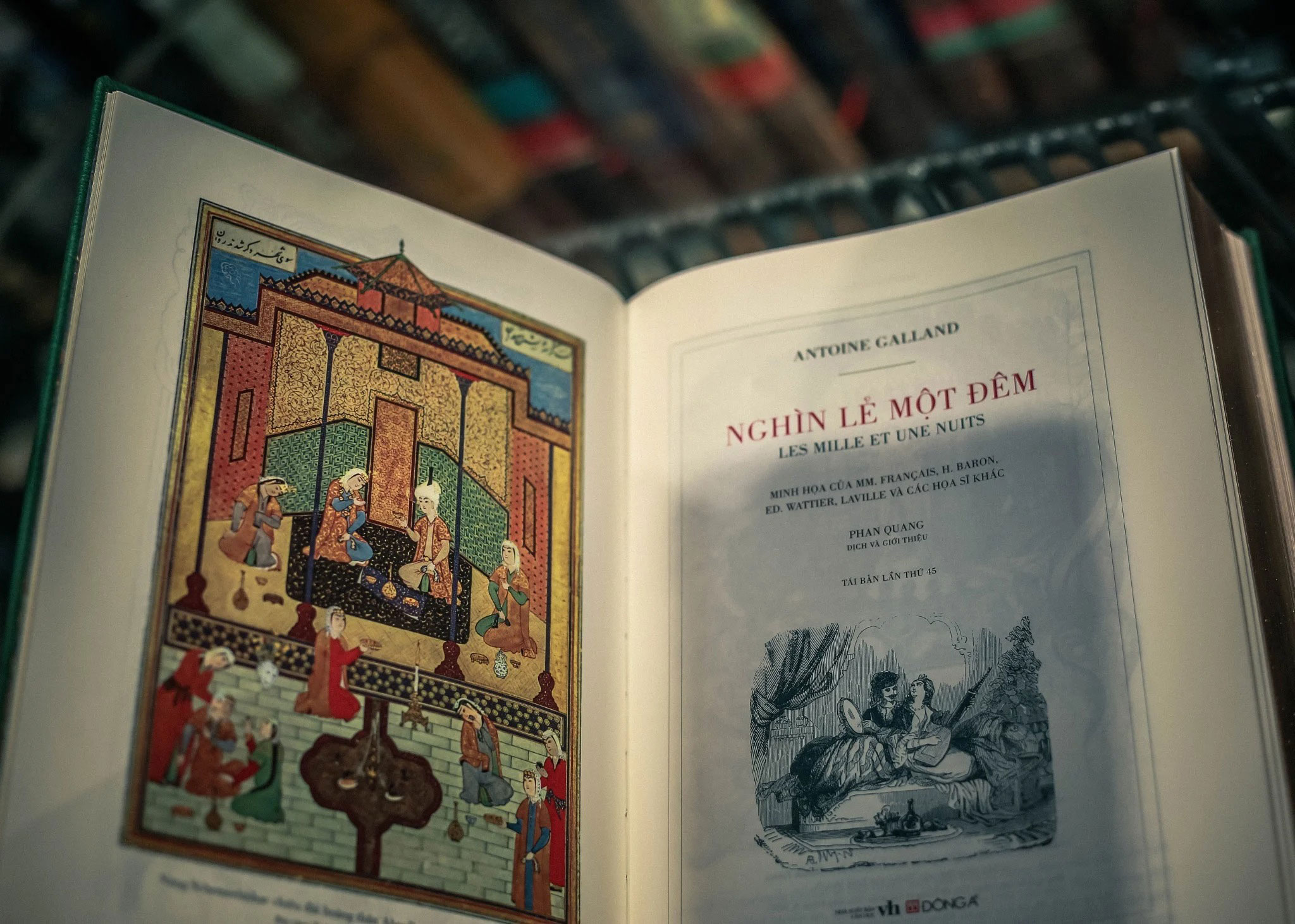 nghìn lẻ một đêm - ấn bản giới hạn - bìa da