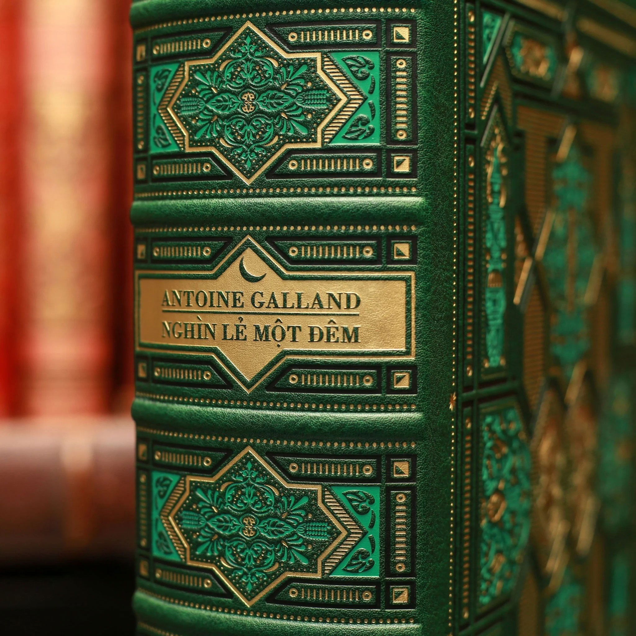 nghìn lẻ một đêm - ấn bản giới hạn - bìa da