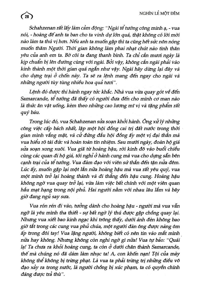 nghìn lẻ một ngày (bìa cứng)