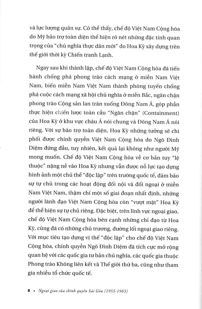 ngoại giao của chính quyền sài gòn