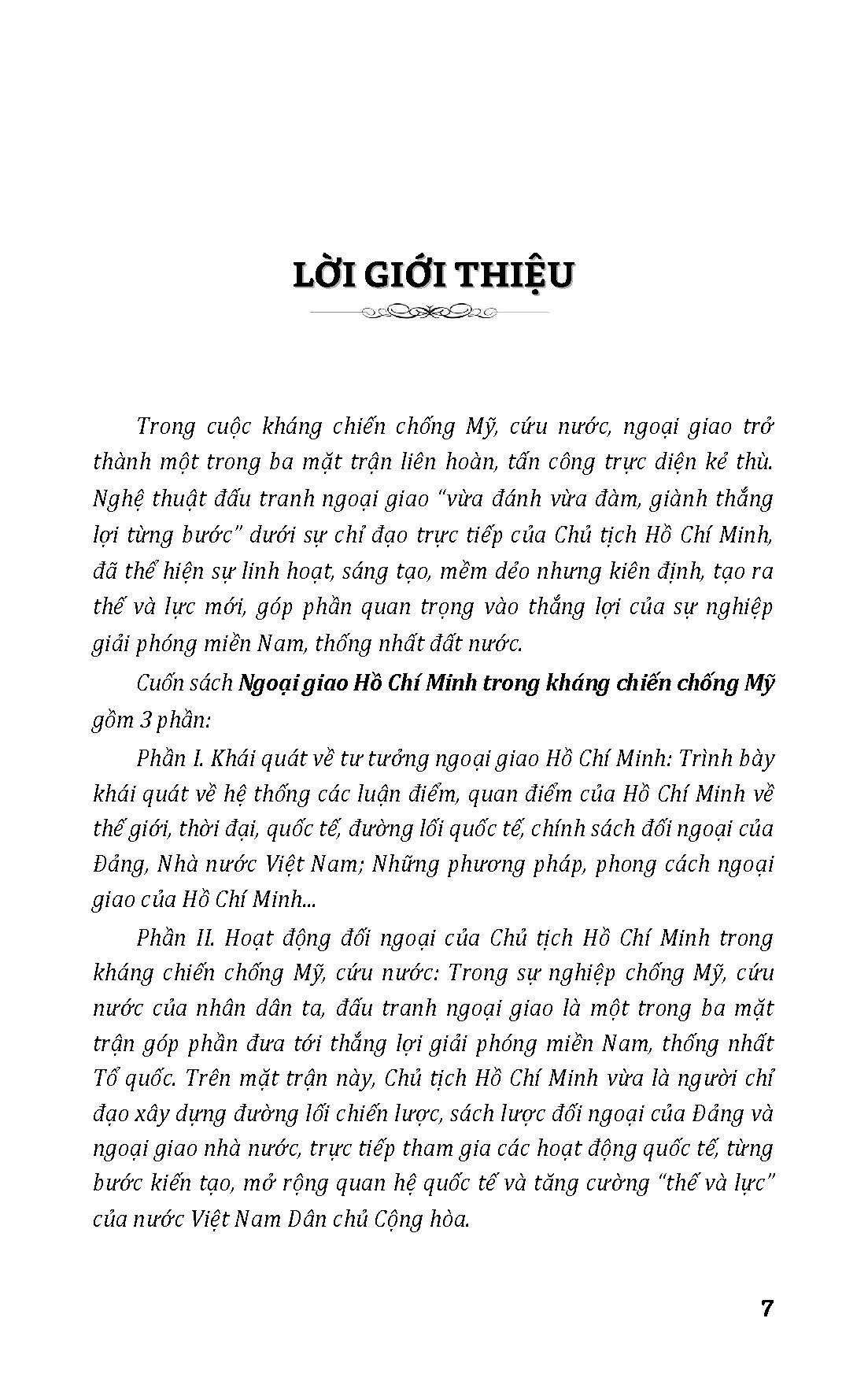 Ngoại Giao Hồ Chí Minh Trong Kháng Chiến Chống Mỹ