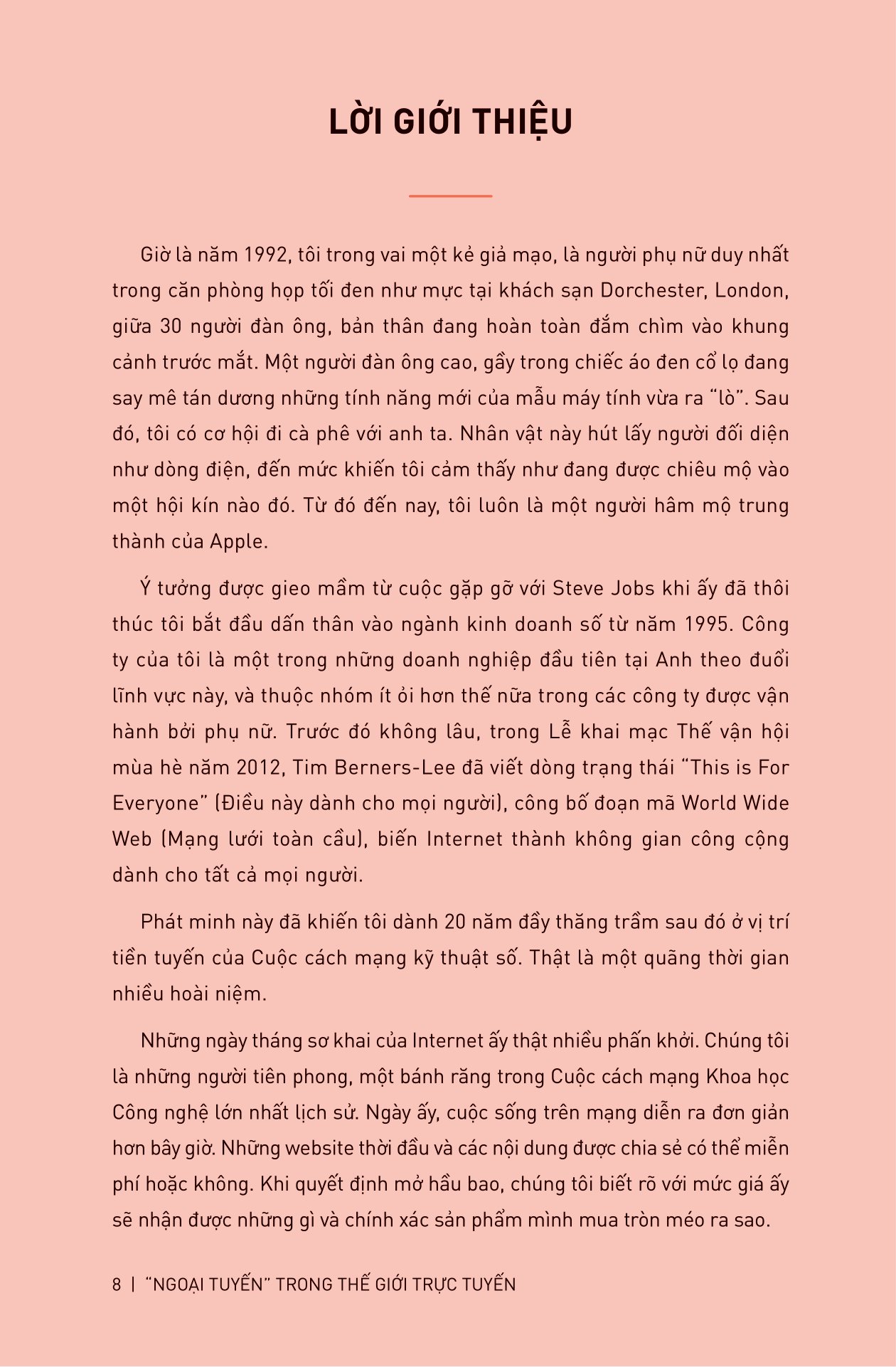 “ngoại tuyến” trong thế giới trực tuyến