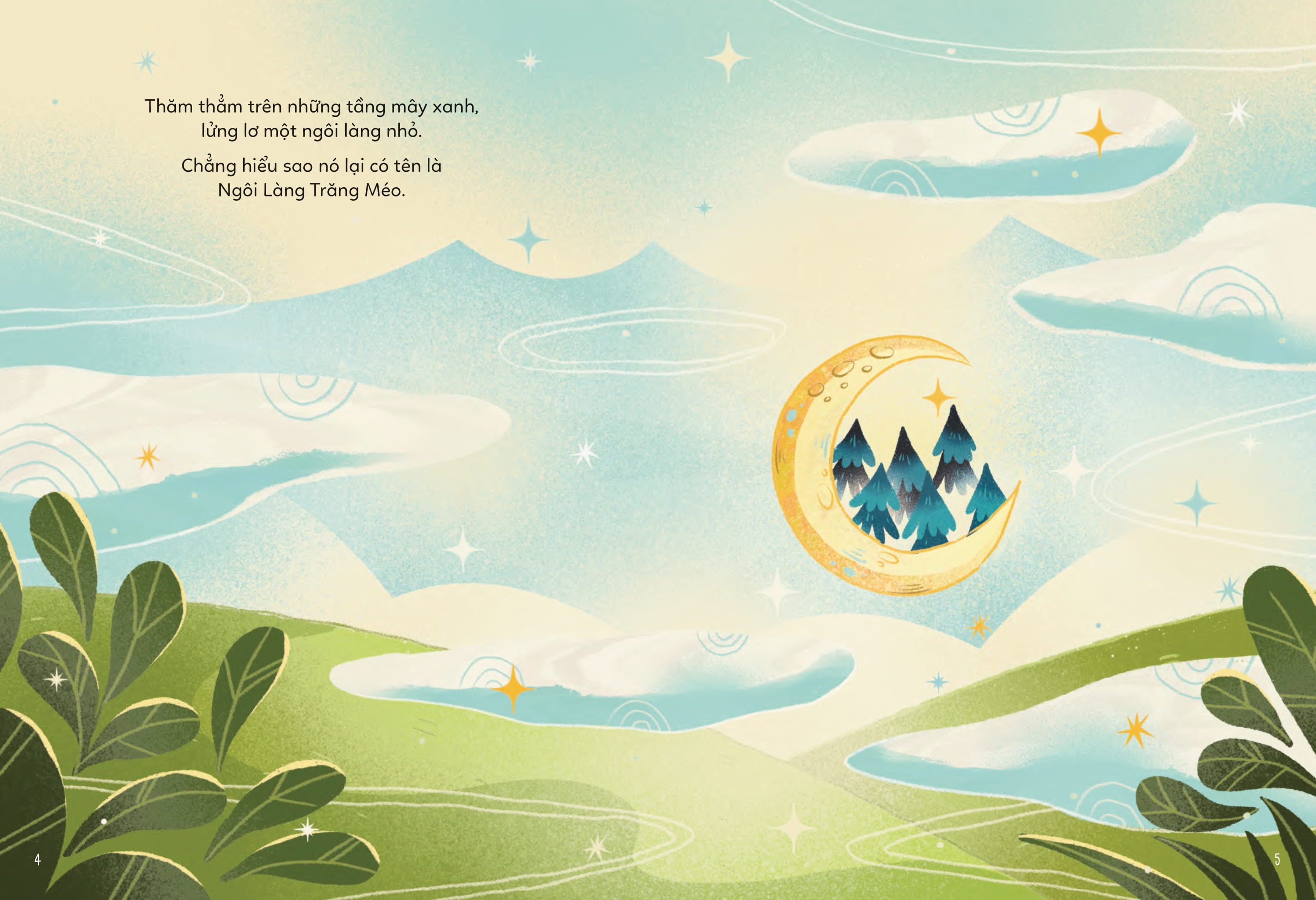 ngôi làng trăng méo