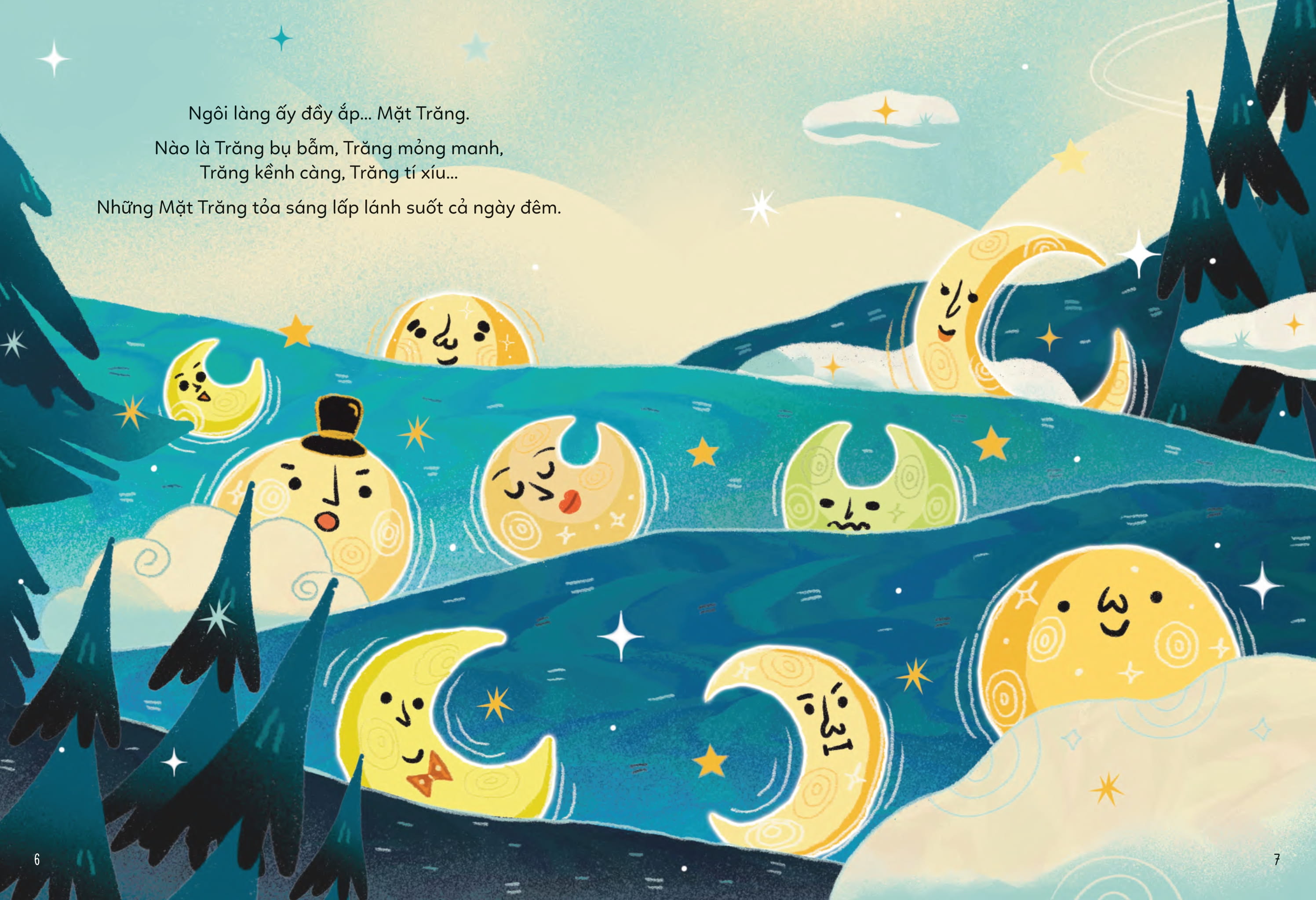 ngôi làng trăng méo