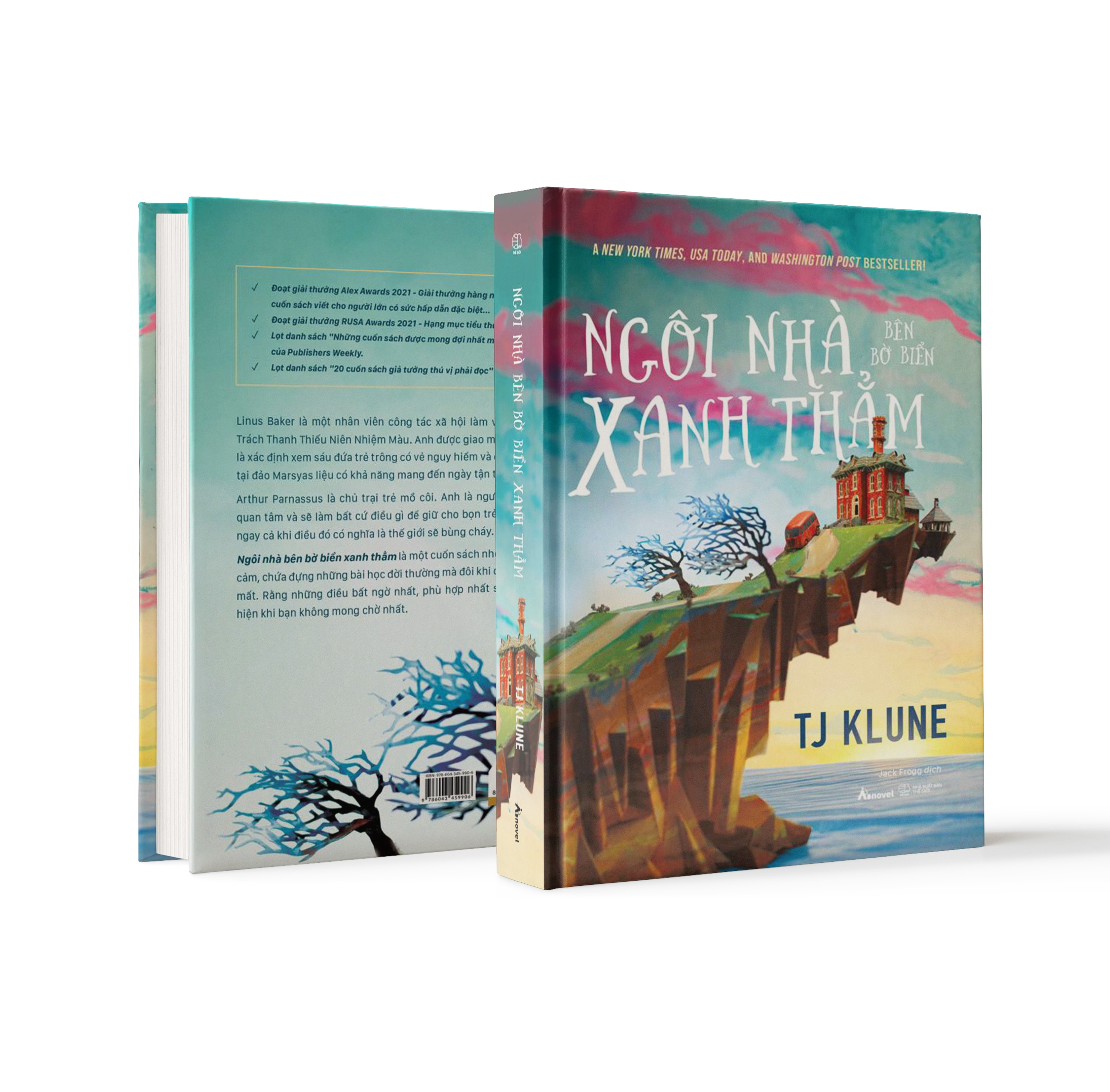 ngôi nhà bên bờ biển xanh thẳm