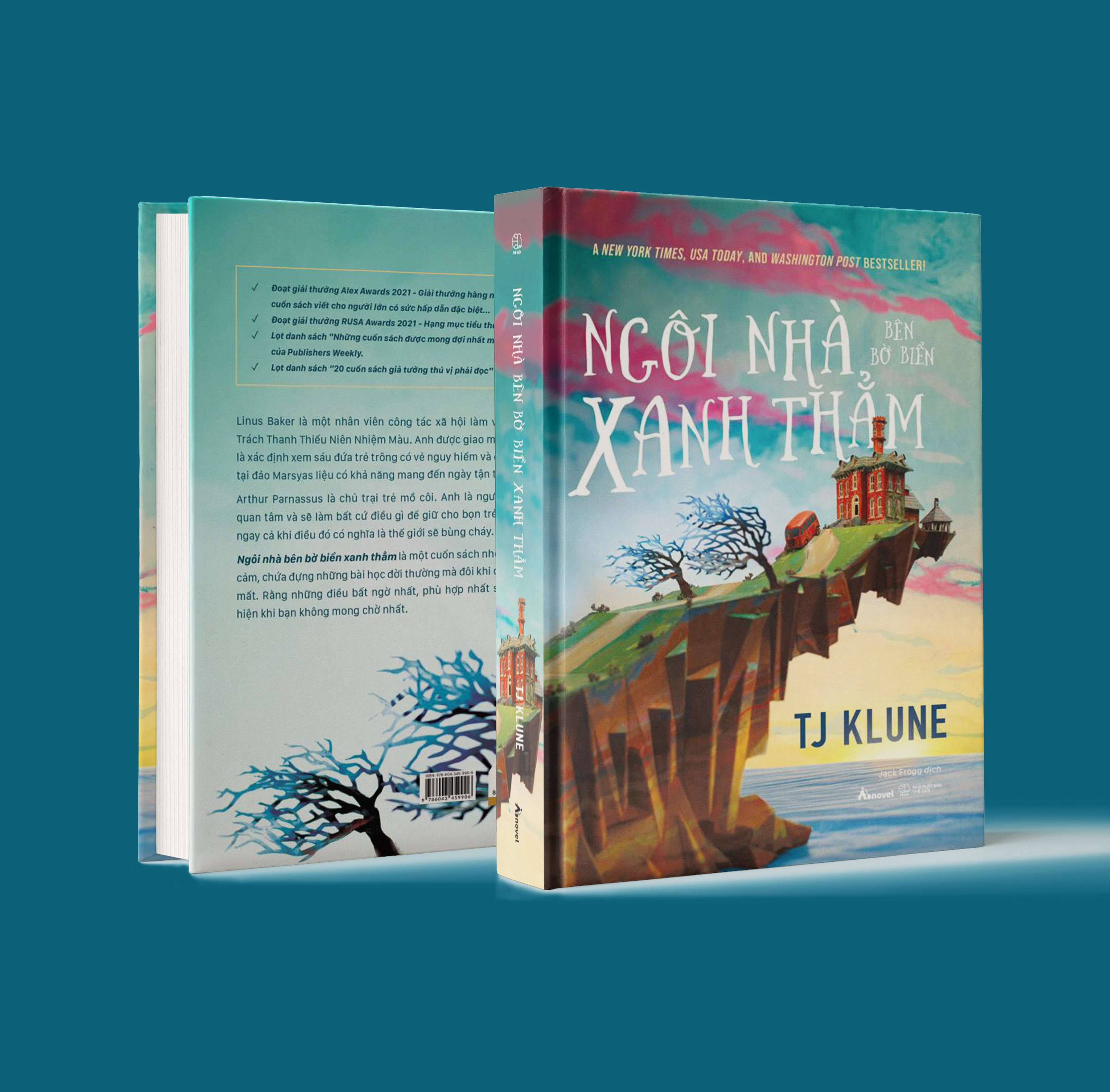 ngôi nhà bên bờ biển xanh thẳm