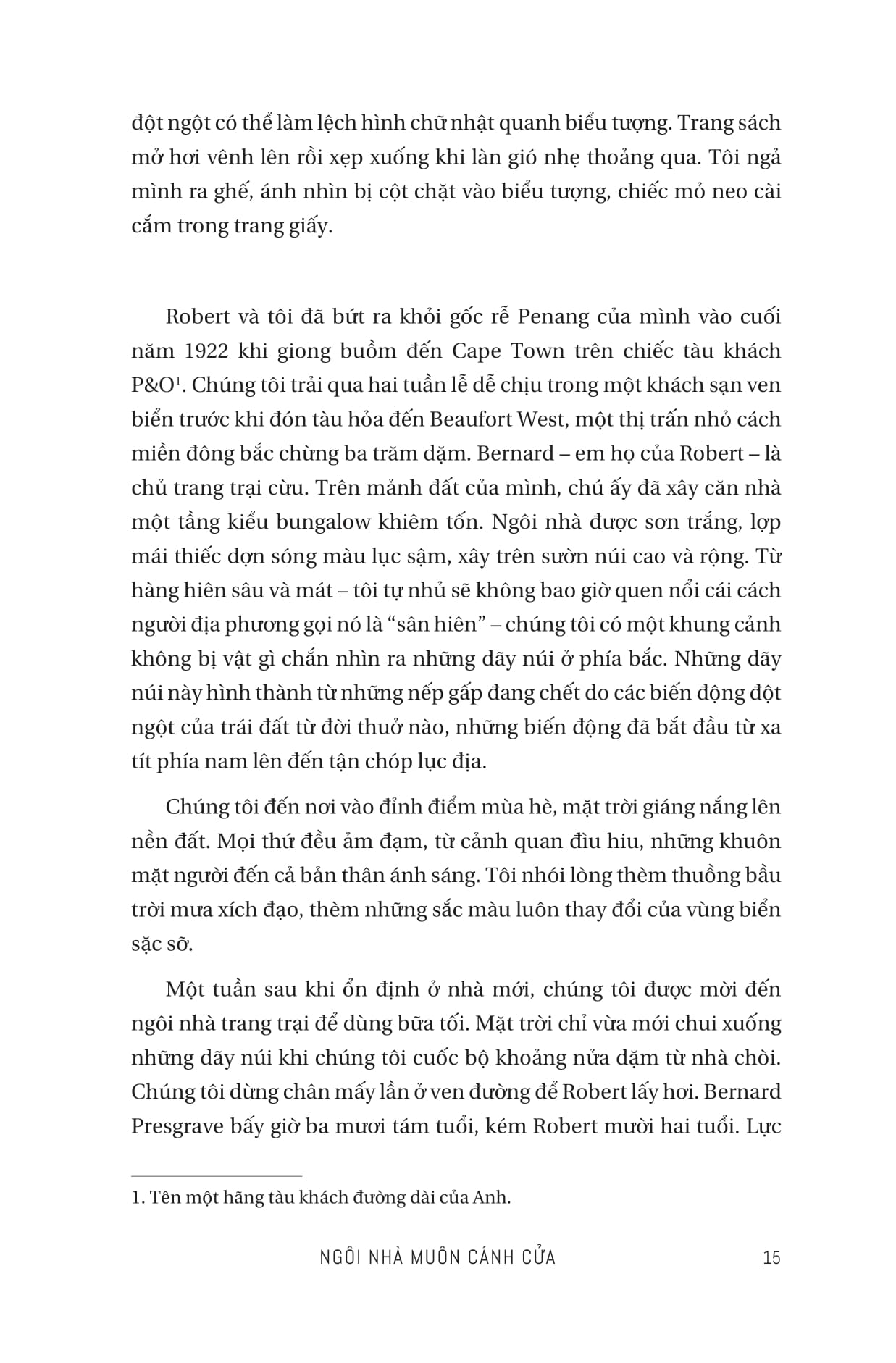 Ngoi Nha Muon Canh Cua