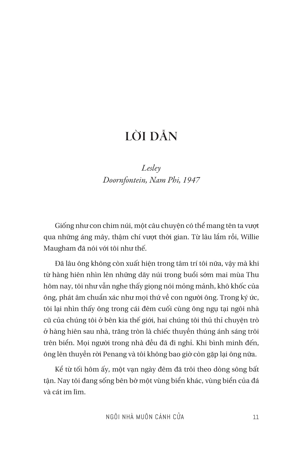 Ngoi Nha Muon Canh Cua