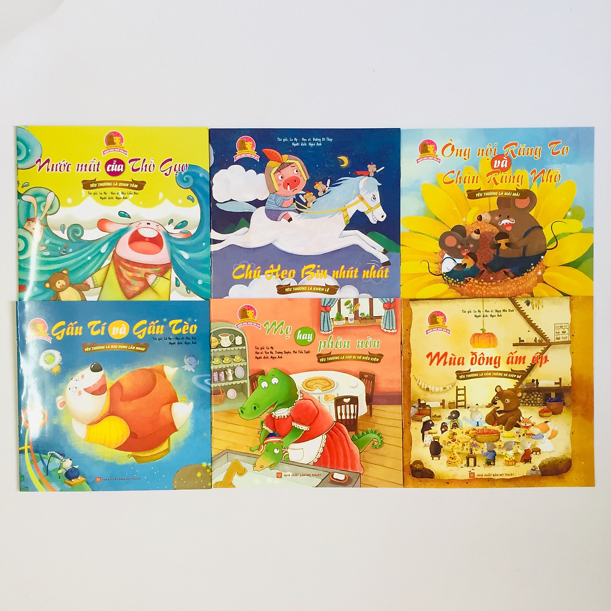 ngôi nhà nhỏ ấm áp (bộ túi 6 cuốn) (tái bản 2018)