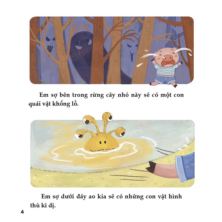 ngôi nhà nhỏ ấm áp - chú heo bin nhút nhát