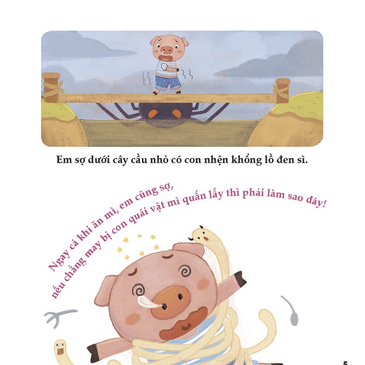 ngôi nhà nhỏ ấm áp - chú heo bin nhút nhát