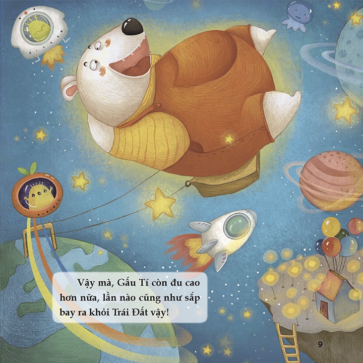 ngôi nhà nhỏ ấm áp - gấu tí và gấu tèo