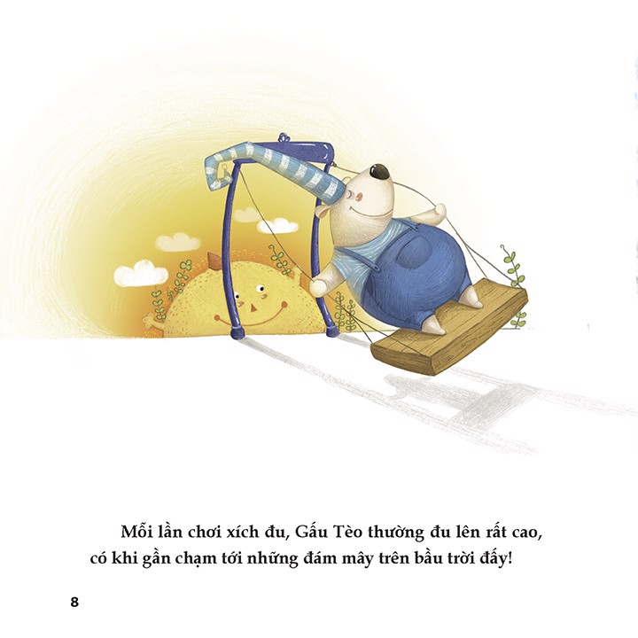 ngôi nhà nhỏ ấm áp - gấu tí và gấu tèo