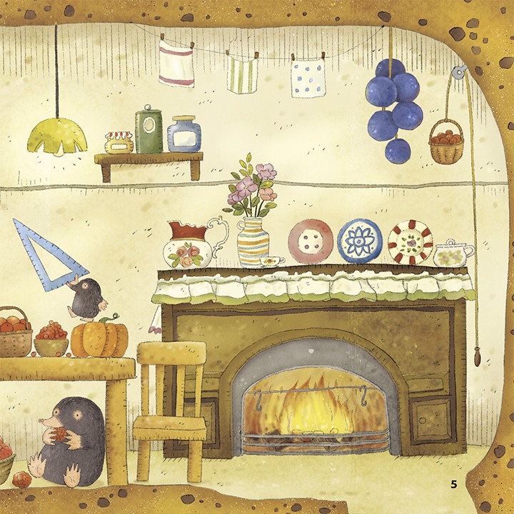 ngôi nhà nhỏ ấm áp - mùa đông ấm áp