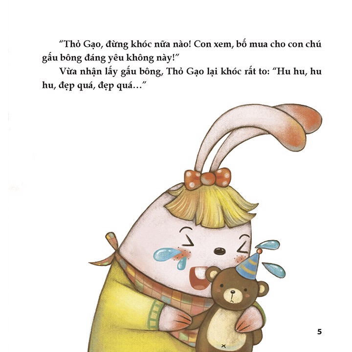 ngôi nhà nhỏ ấm áp - nước mắt của thỏ gạo