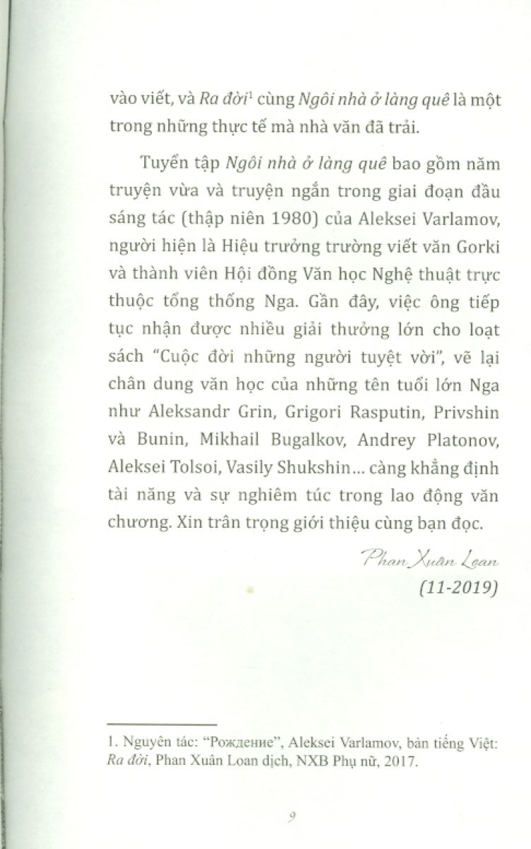 ngôi nhà ở làng quê