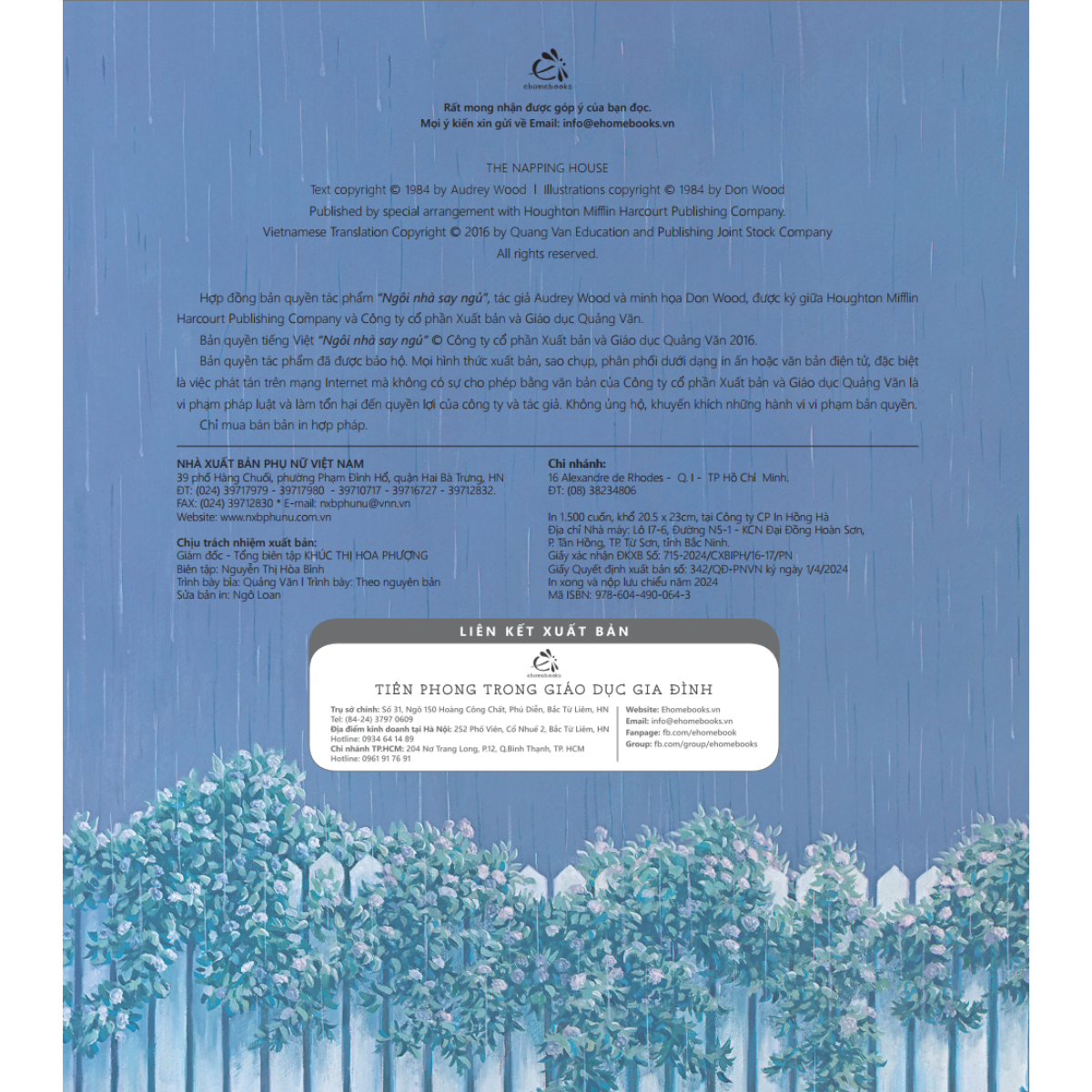 Ngôi Nhà Say Ngủ - The Napping House