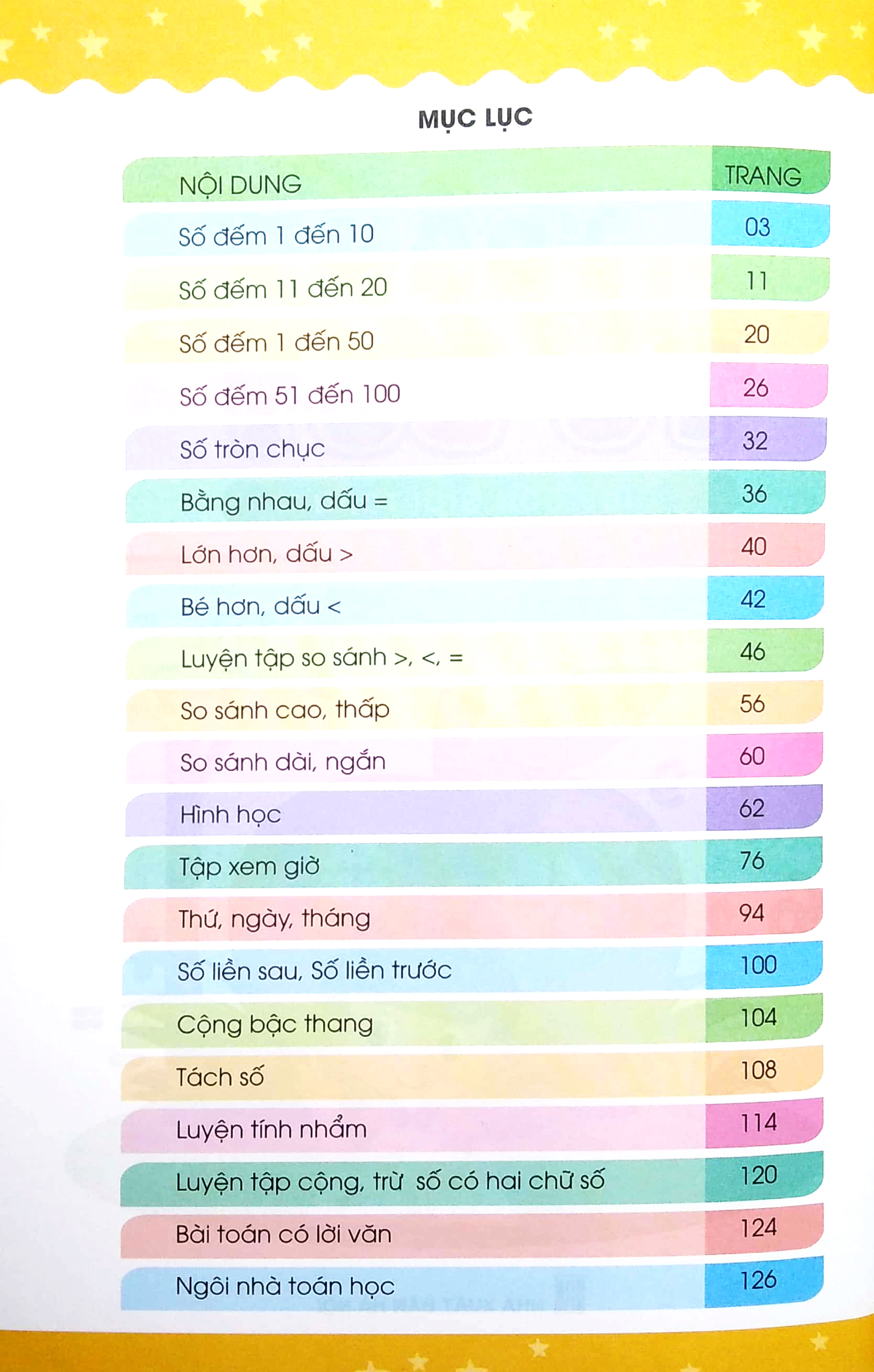 ngôi sao toán học nhí - toán học tư duy giúp con giỏi toán (dành cho trẻ 5-7 tuổi) (tái bản 2022)