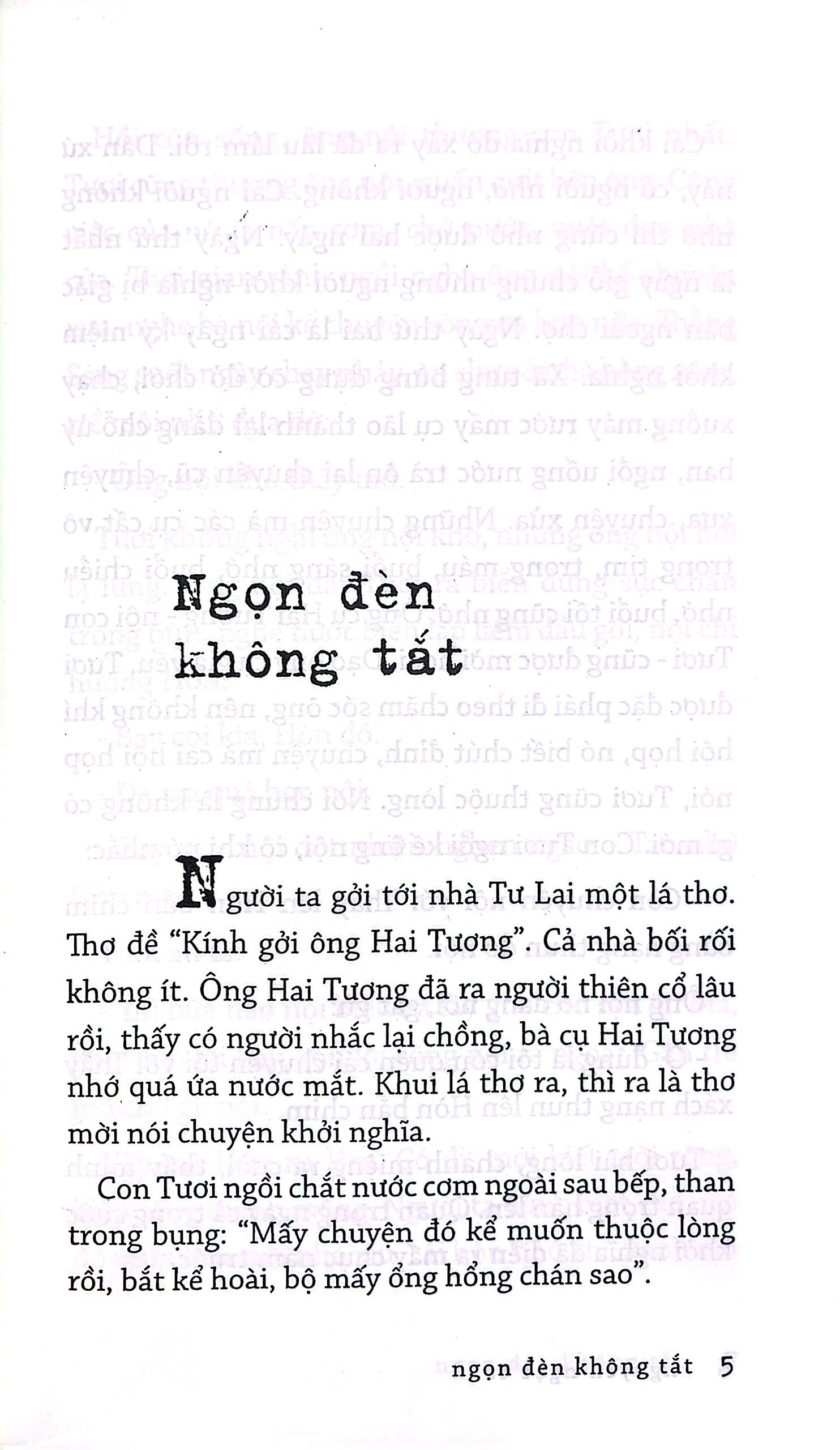 ngọn đèn không tắt (tái bản 2021)