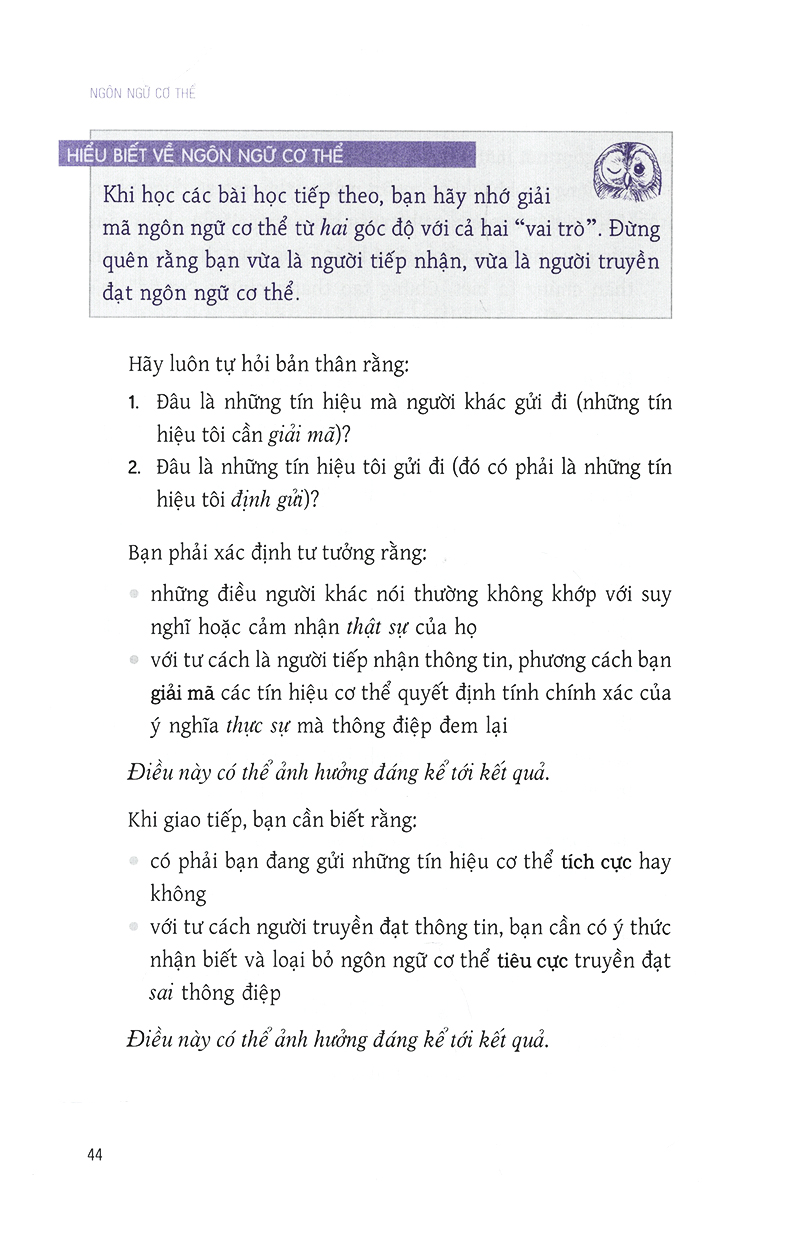 ngôn ngữ cơ thể - 7 bài học đơn giản để làm chủ ngôn ngữ không lời (tái bản)