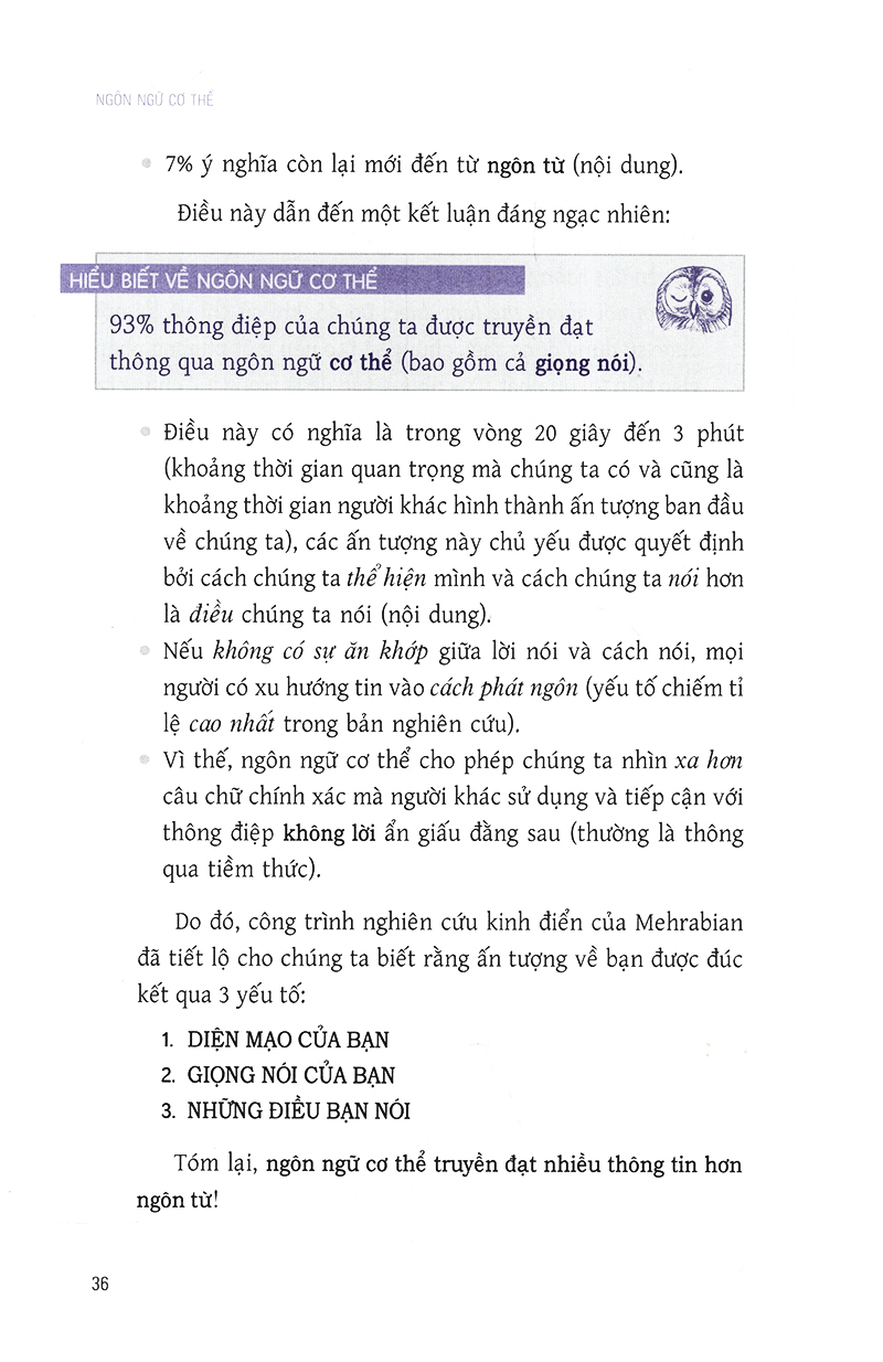 ngôn ngữ cơ thể - 7 bài học đơn giản để làm chủ ngôn ngữ không lời (tái bản)