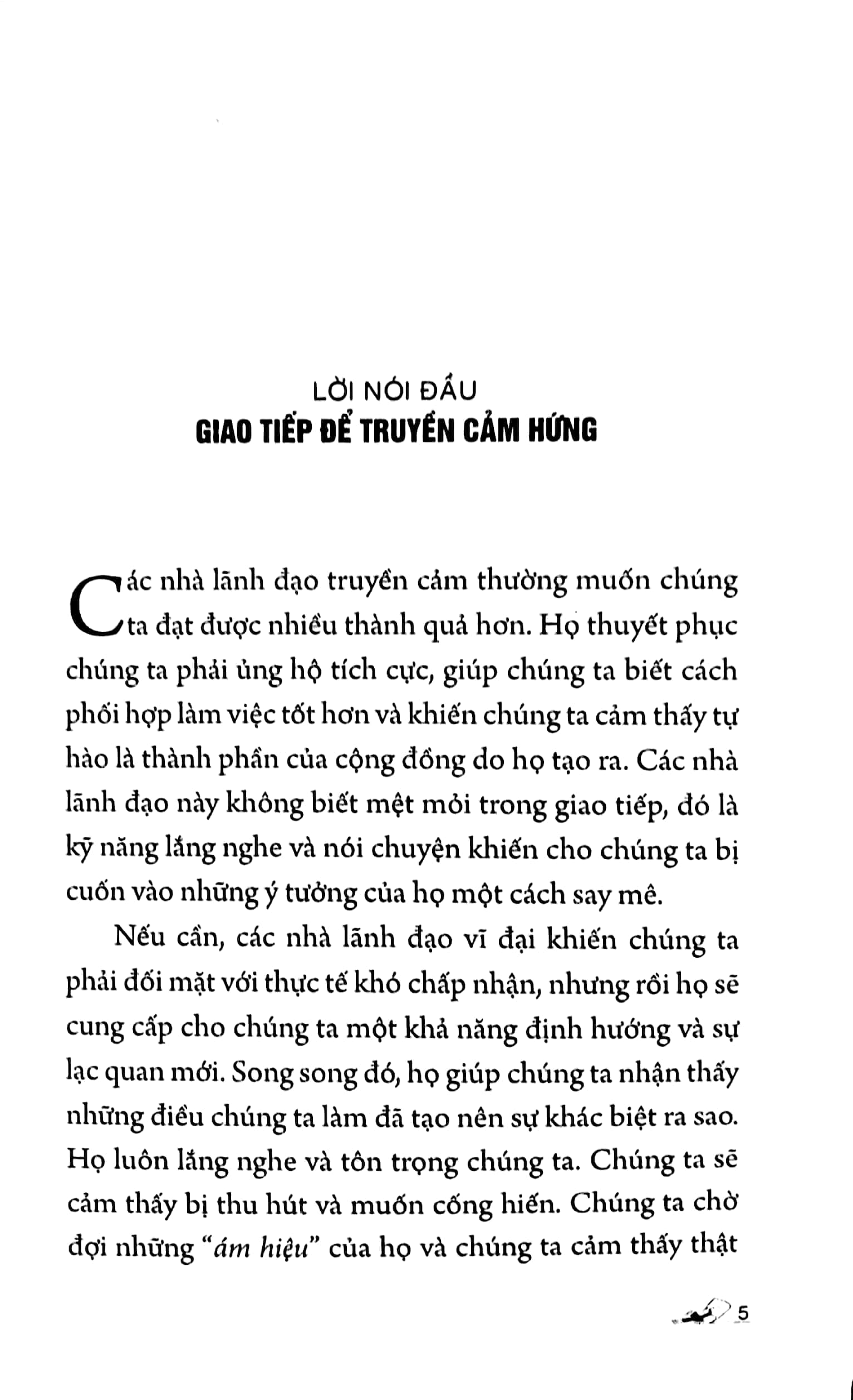 ngôn ngữ của nhà lãnh đạo