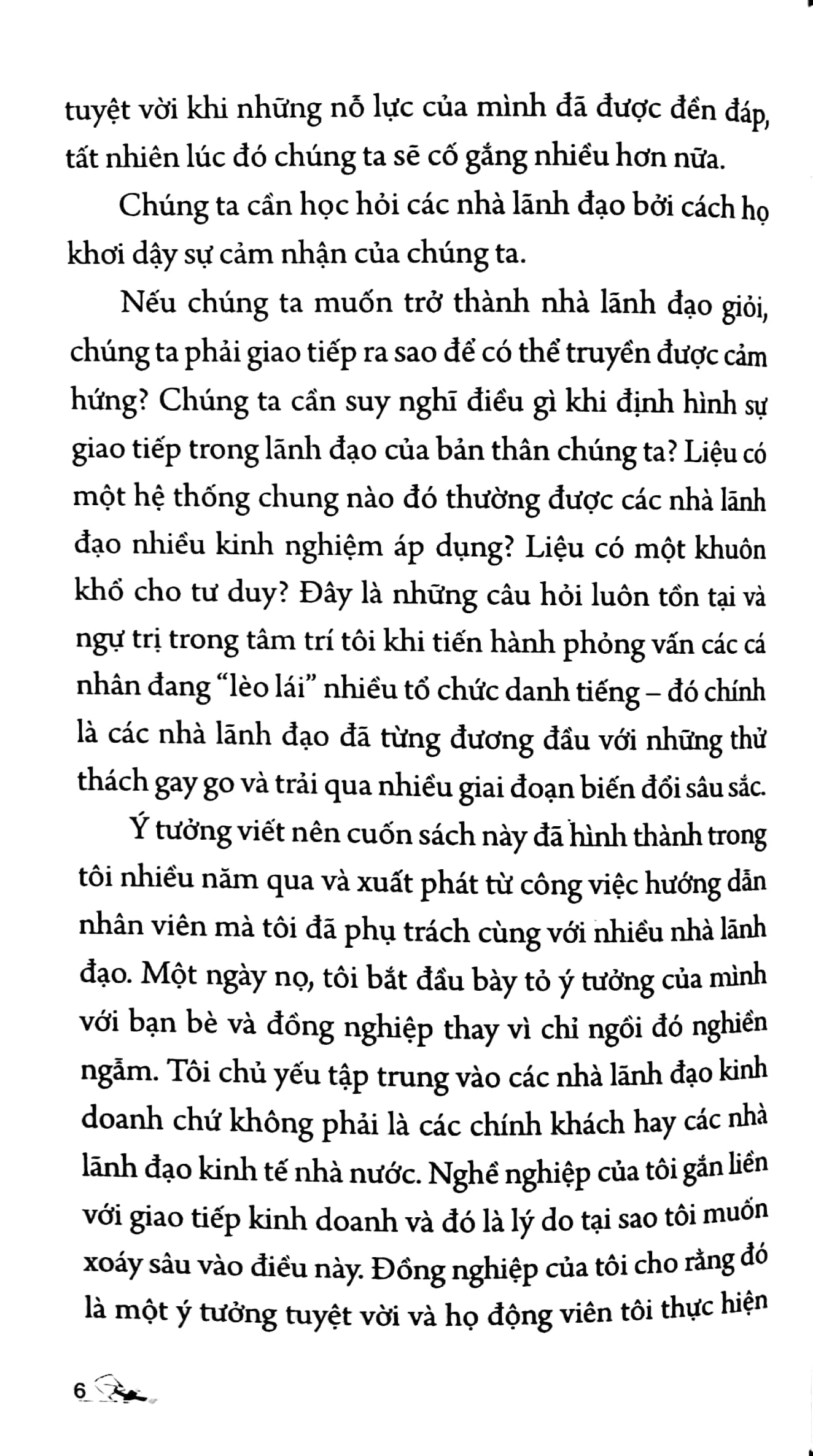 ngôn ngữ của nhà lãnh đạo