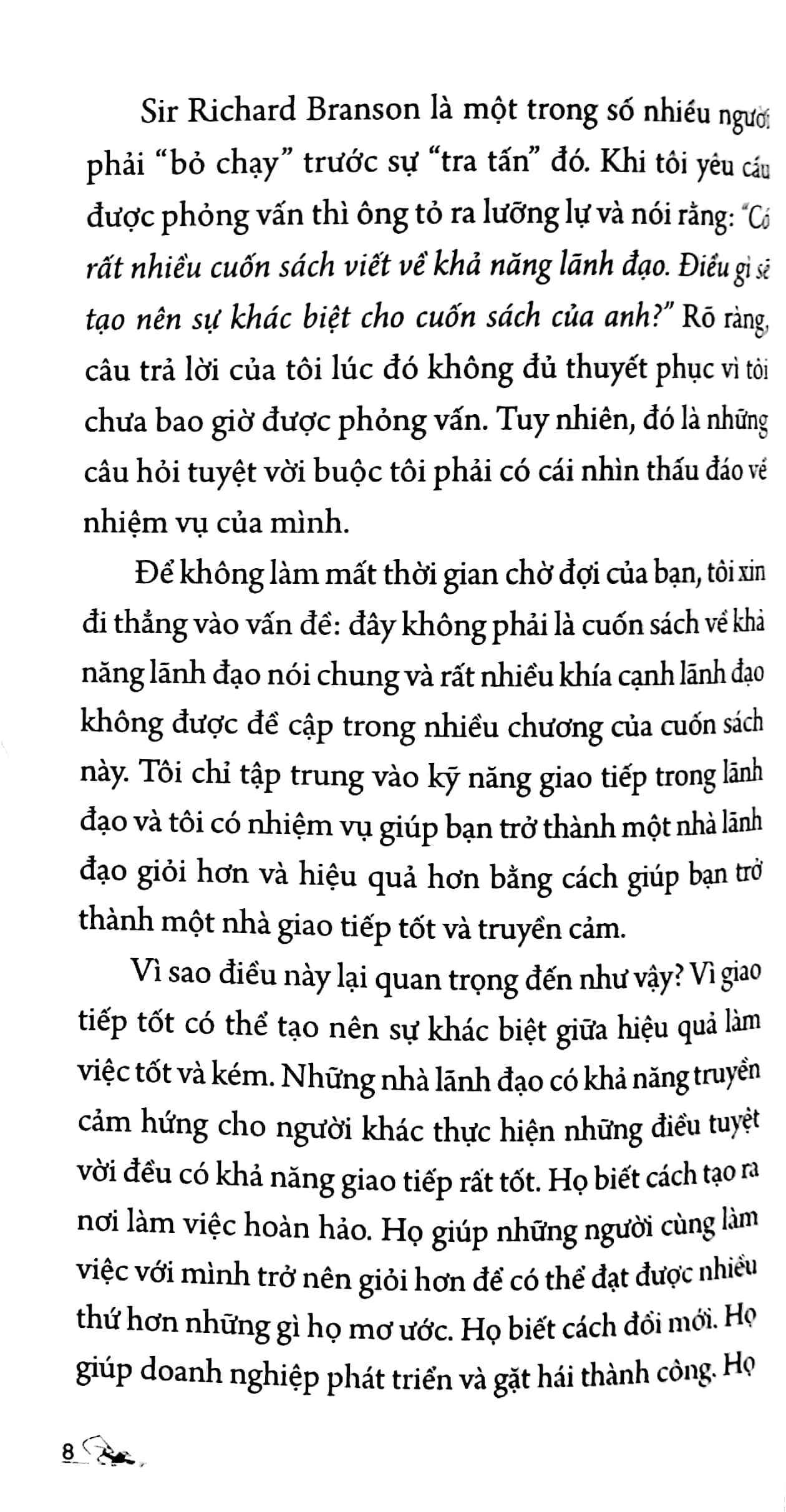ngôn ngữ của nhà lãnh đạo