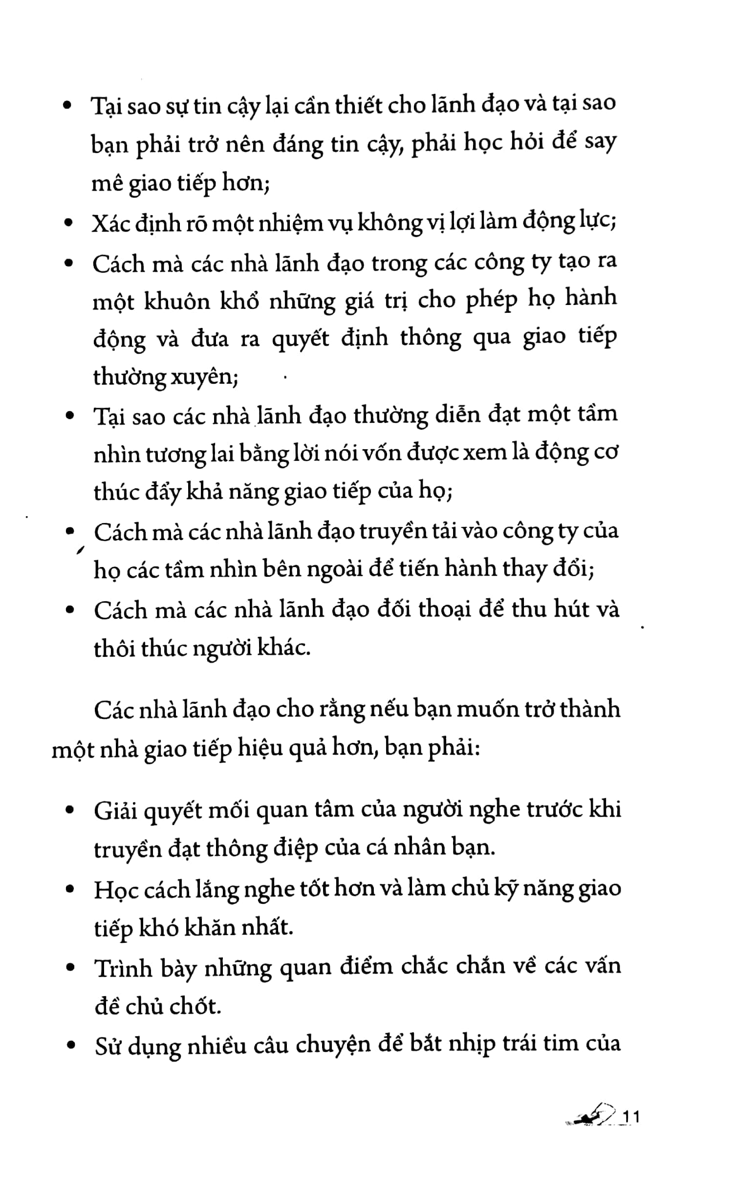 ngôn ngữ của nhà lãnh đạo