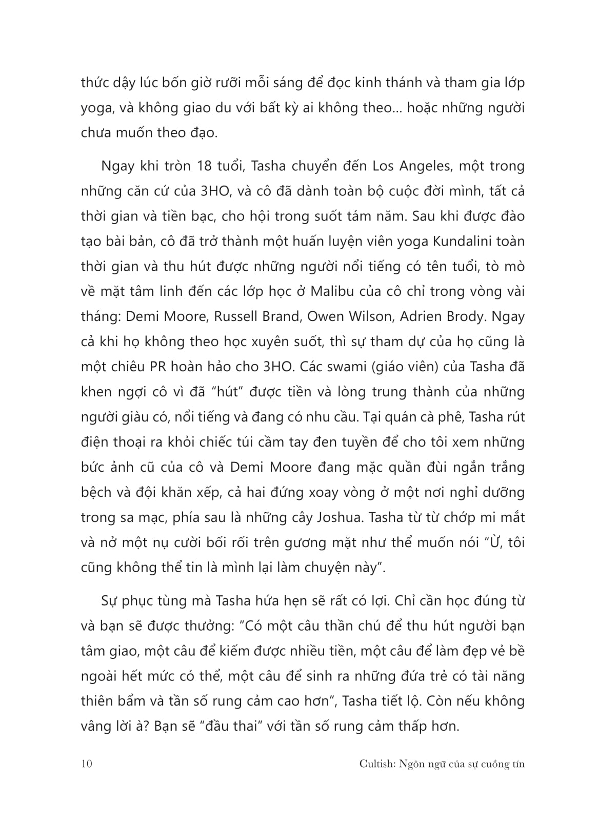 ngôn ngữ của sự cuồng tín