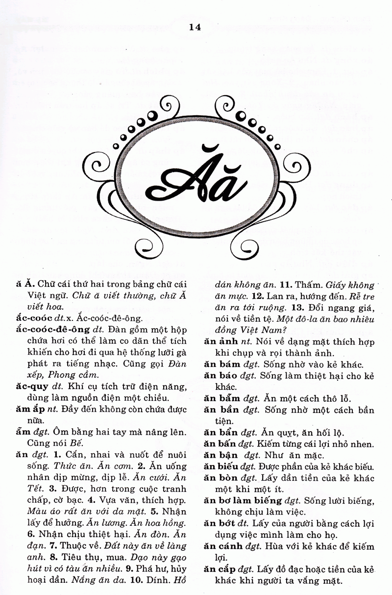 Ngon Ngu Viet Nam - Tu Dien Tieng Viet