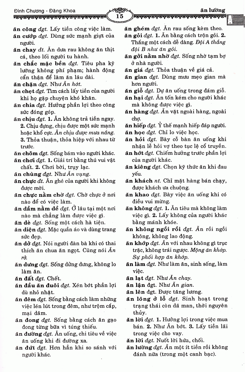 Ngon Ngu Viet Nam - Tu Dien Tieng Viet