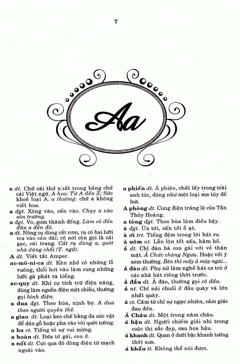 Ngon Ngu Viet Nam - Tu Dien Tieng Viet