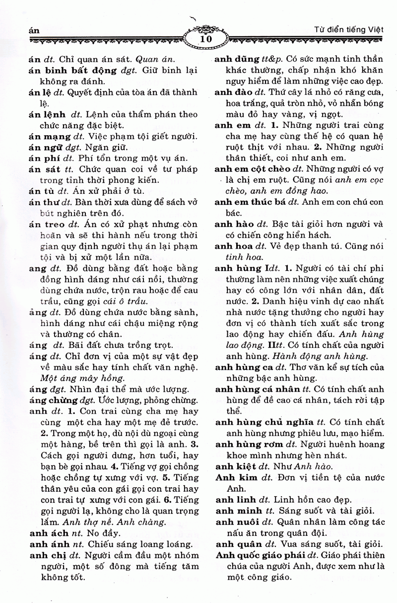 Ngon Ngu Viet Nam - Tu Dien Tieng Viet