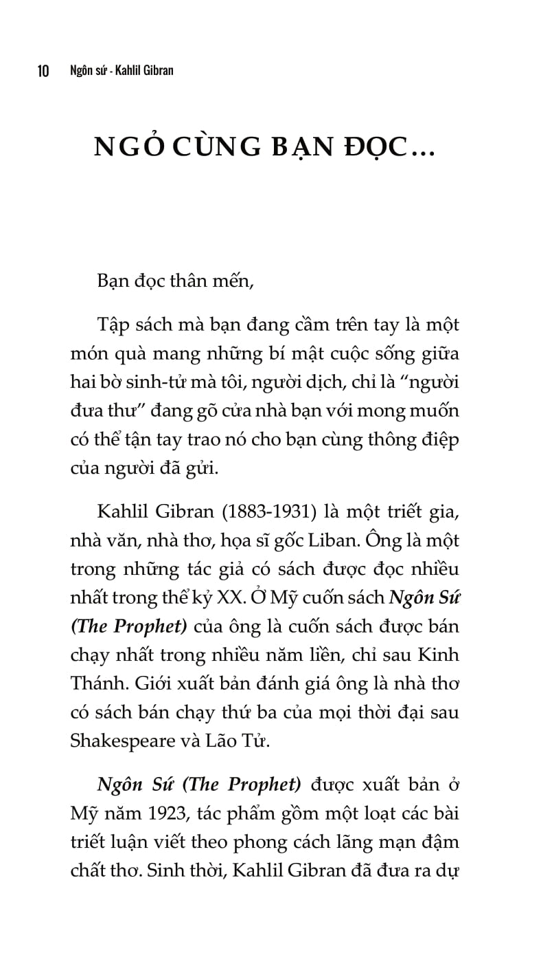 ngôn sứ - bí mật cuộc sống giữa hai bờ sinh tử