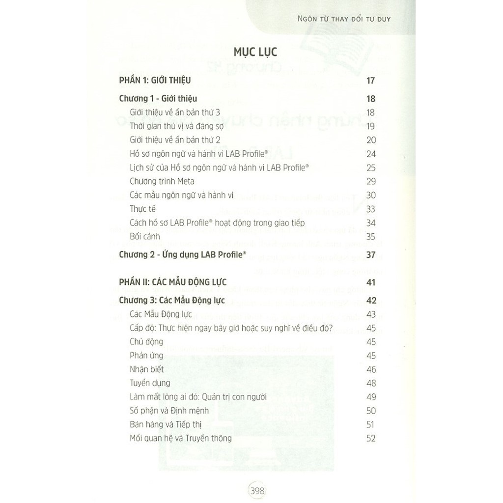 ngôn từ thay đổi tư duy